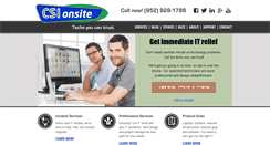 Desktop Screenshot of csionsite.com