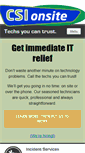 Mobile Screenshot of csionsite.com