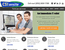 Tablet Screenshot of csionsite.com